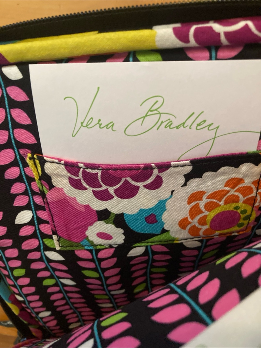 Vera Bradley Floral Quilted cotton E/reader tablet Sleeve case 10” X 8” - Picture 5 of 6